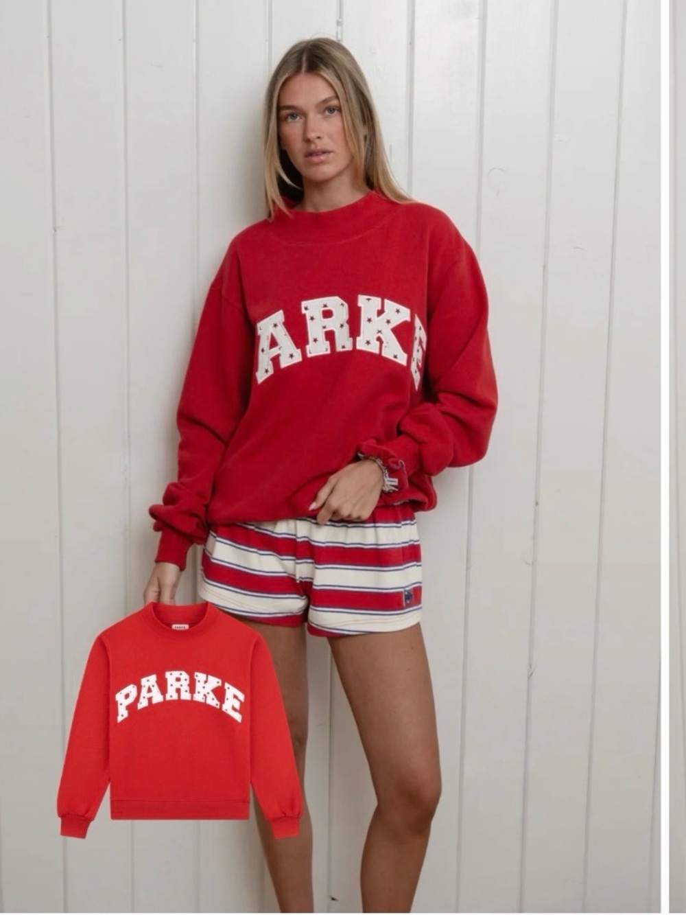 Parke Sparkler Vintage Mockneck *Heritage Costal Collection L/XL NIP